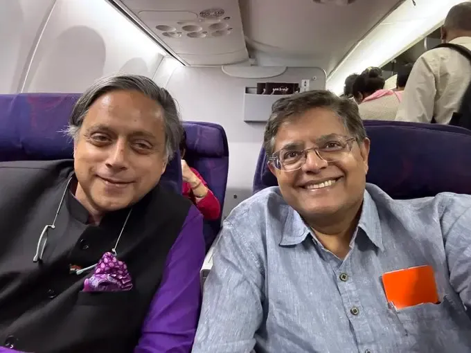 BJP MP's Mysterious Post Sparks Speculation on Shashi Tharoor's Loyalty Shift