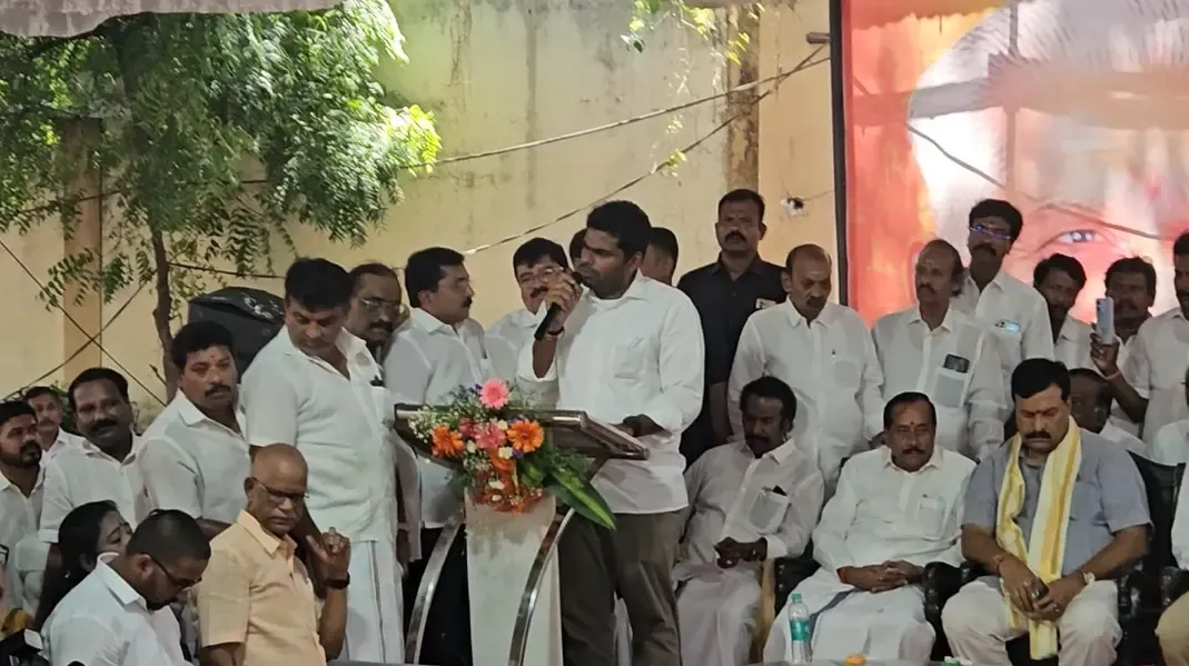 क्या भाजपा नेता अन्नामलाई जी.के. मूपनार को याद कर रहे हैं, और 2026 में तमिलनाडु की राजनीति में बदलाव होगा?