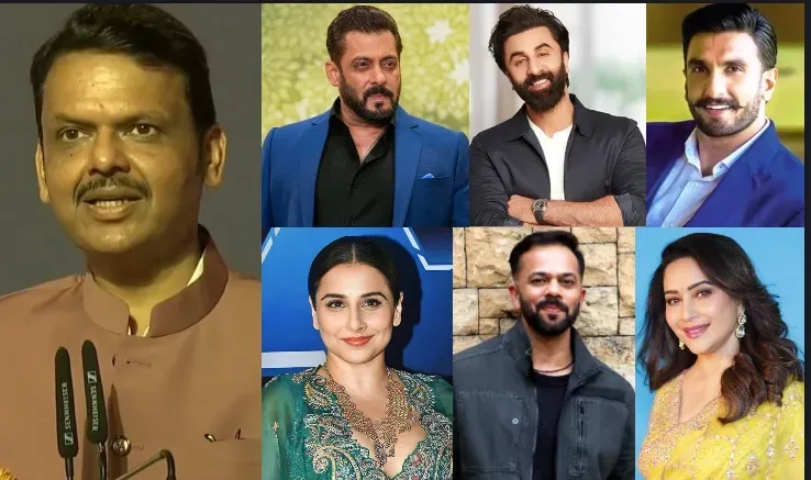 Bollywood Stars Gather for the Swearing-In Ceremony of Maharashtra's CM Devendra Fadnavis
