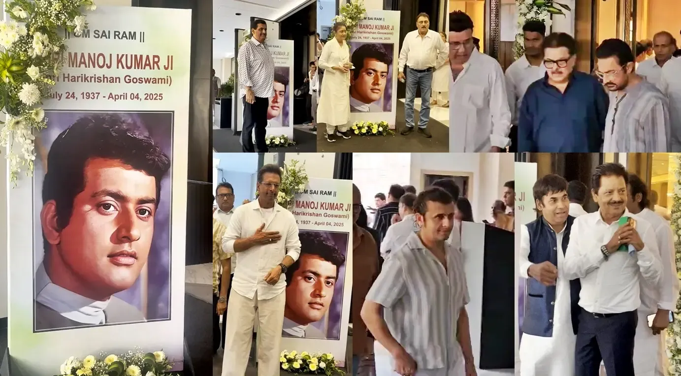 Bollywood Stars Gather to Honor Manoj Kumar at Prayer Meet