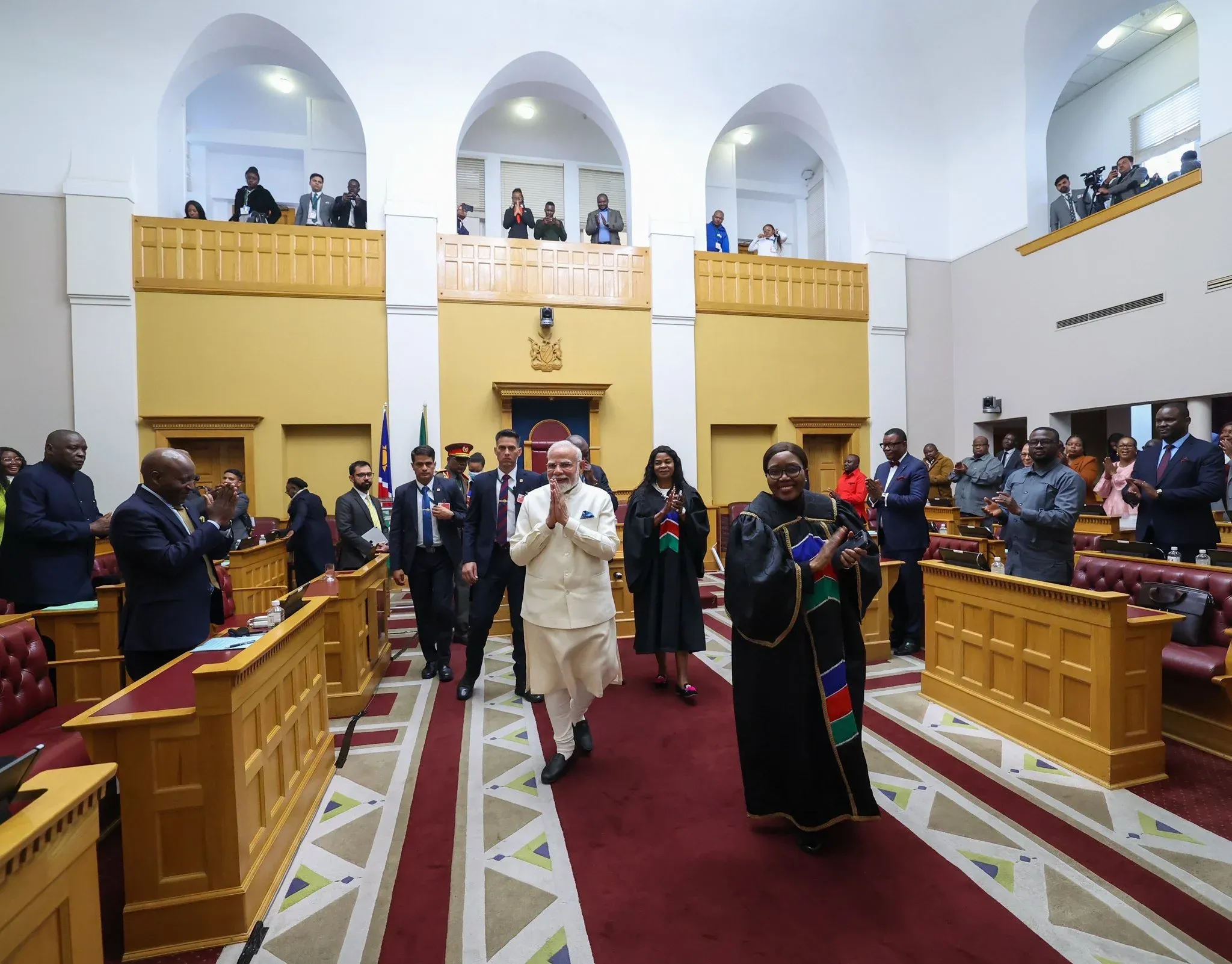 Are Both Countries Just Warming Up? PM Modi's Historic Address at the Namibian Parliament