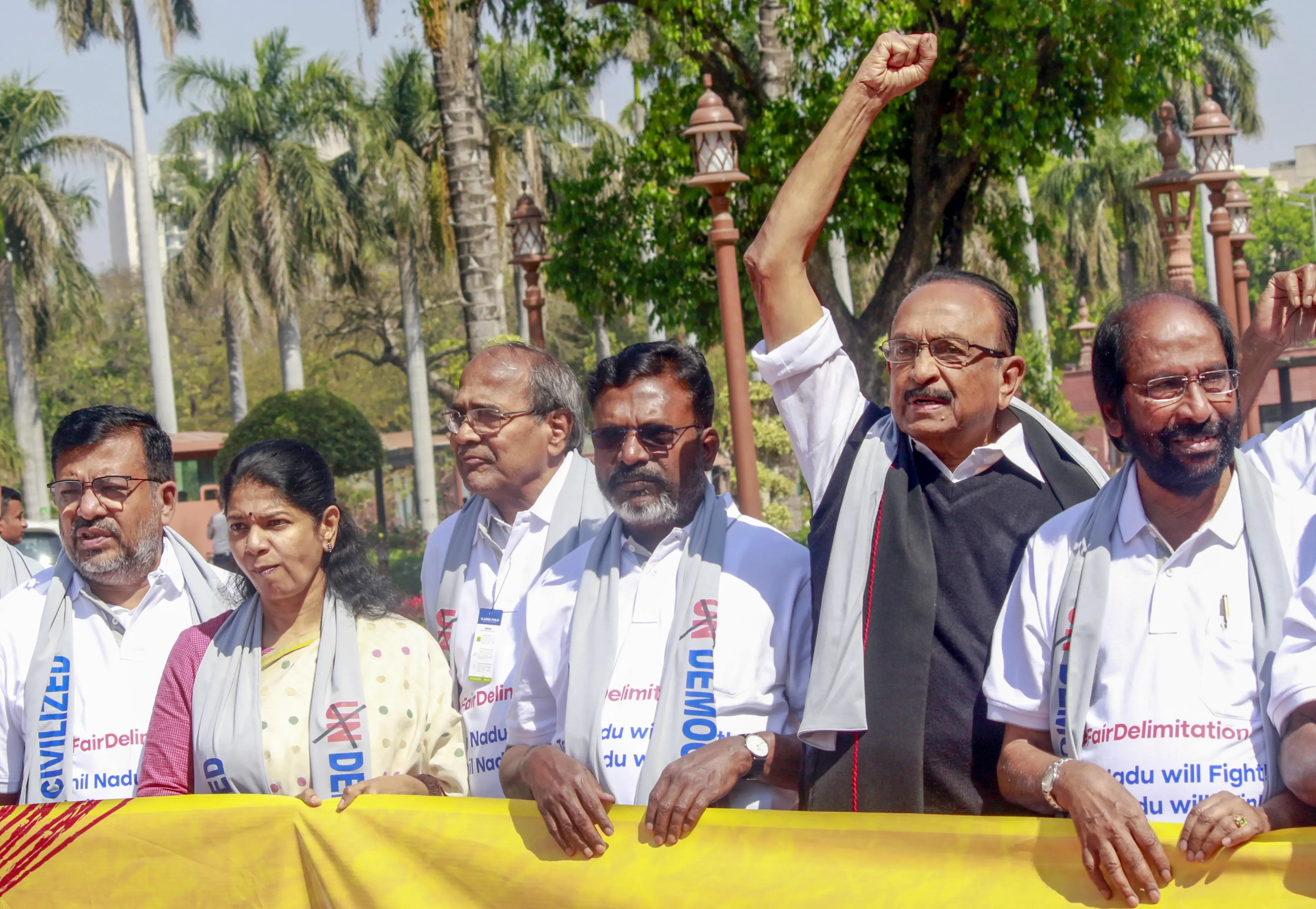 Parliamentary Proceedings Halted Until Friday Due to DMK Protests Against Delimitation