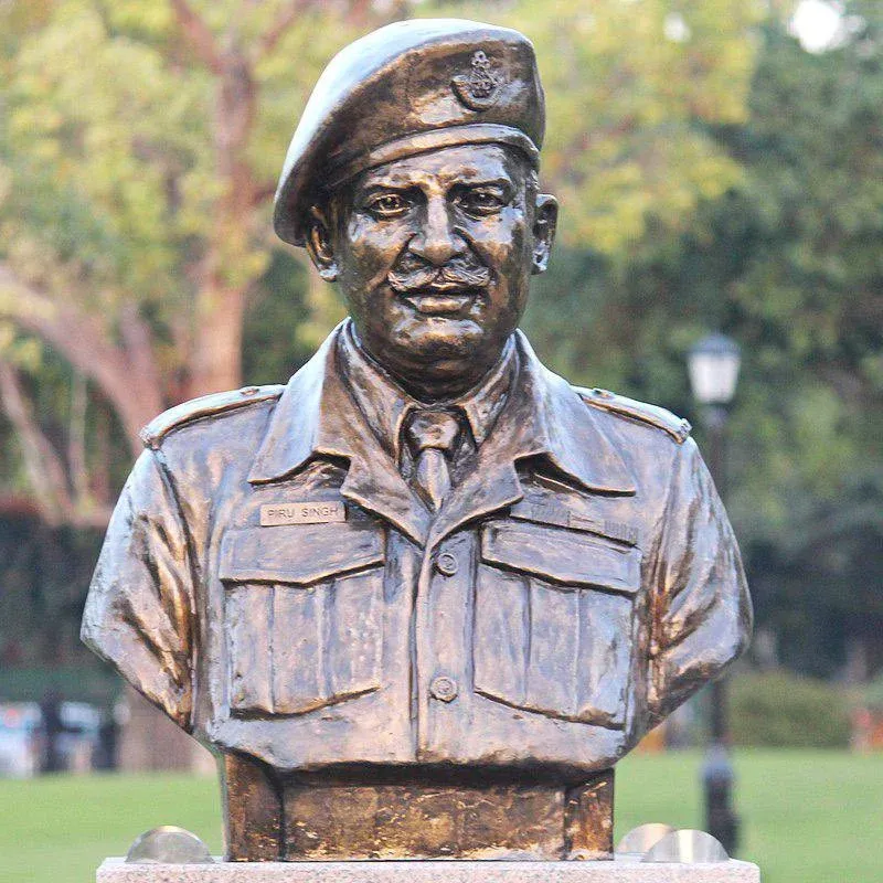 How Did Defence Minister Singh Honor Piru Singh’s Heroism in the 1948 Tithwal Battle?