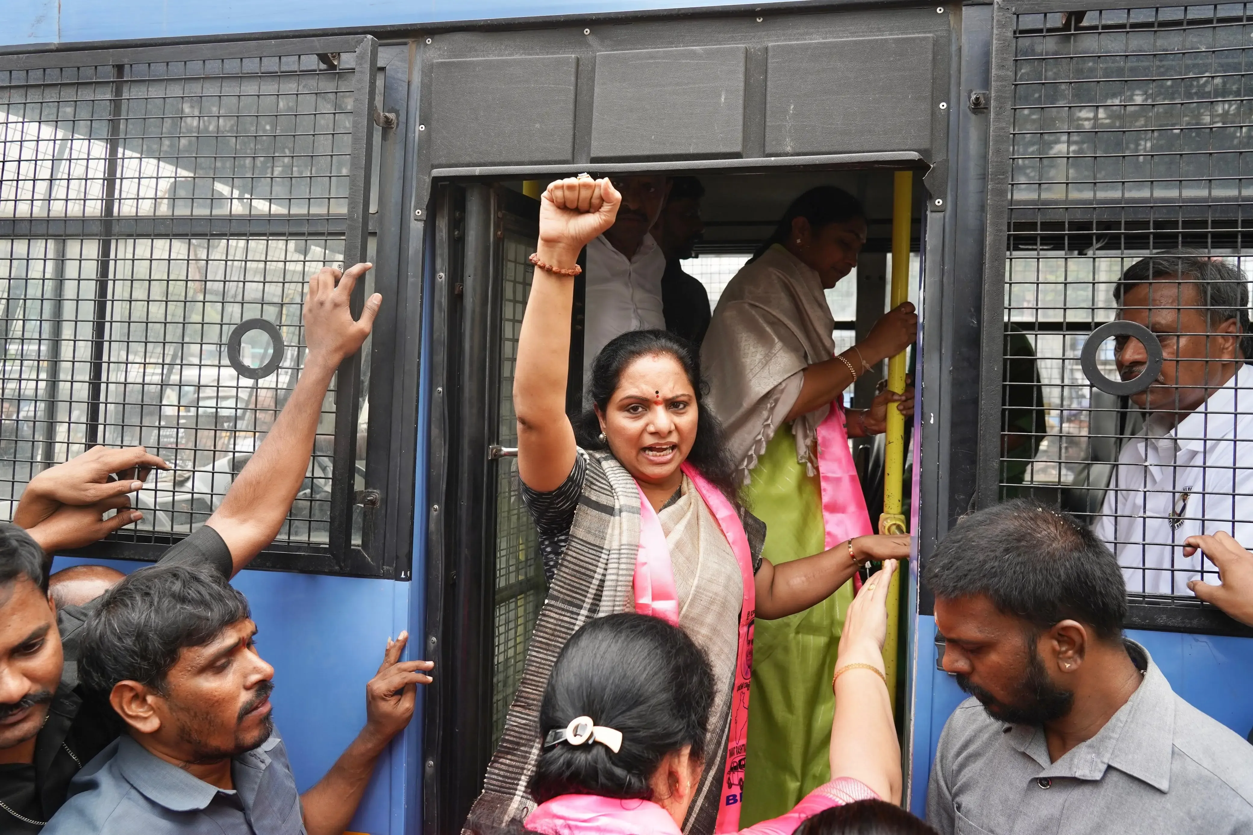 BRS Legislators Detained for Wearing Controversial T-Shirts at Telangana Assembly