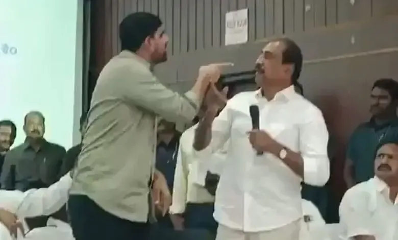 BRS MLA Kaushik Reddy Detained for Disturbance