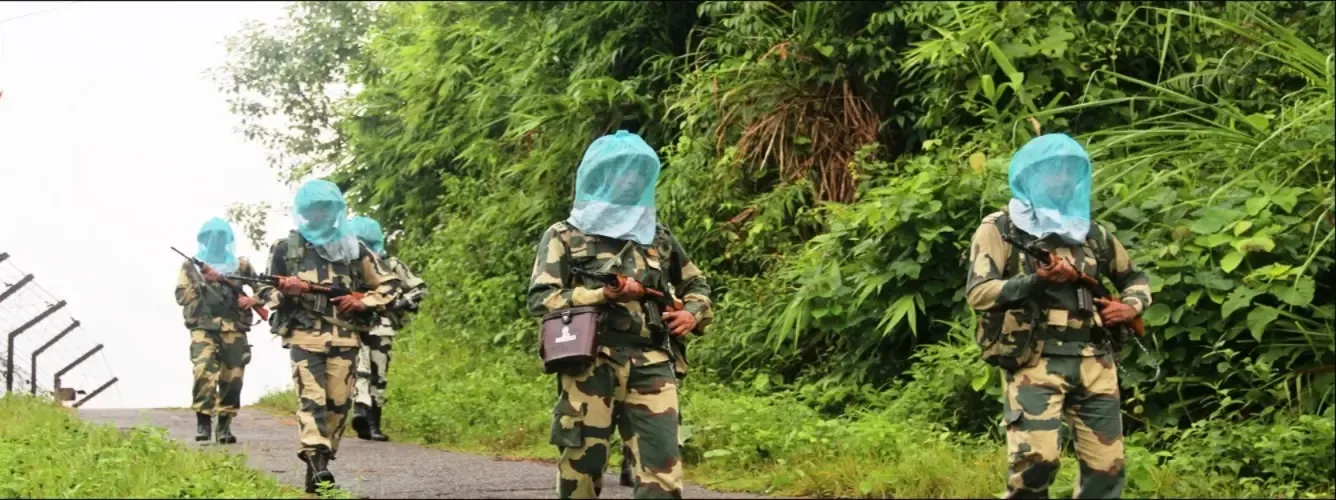 BSF Transfers Body of Bangladeshi Smuggler to BGB