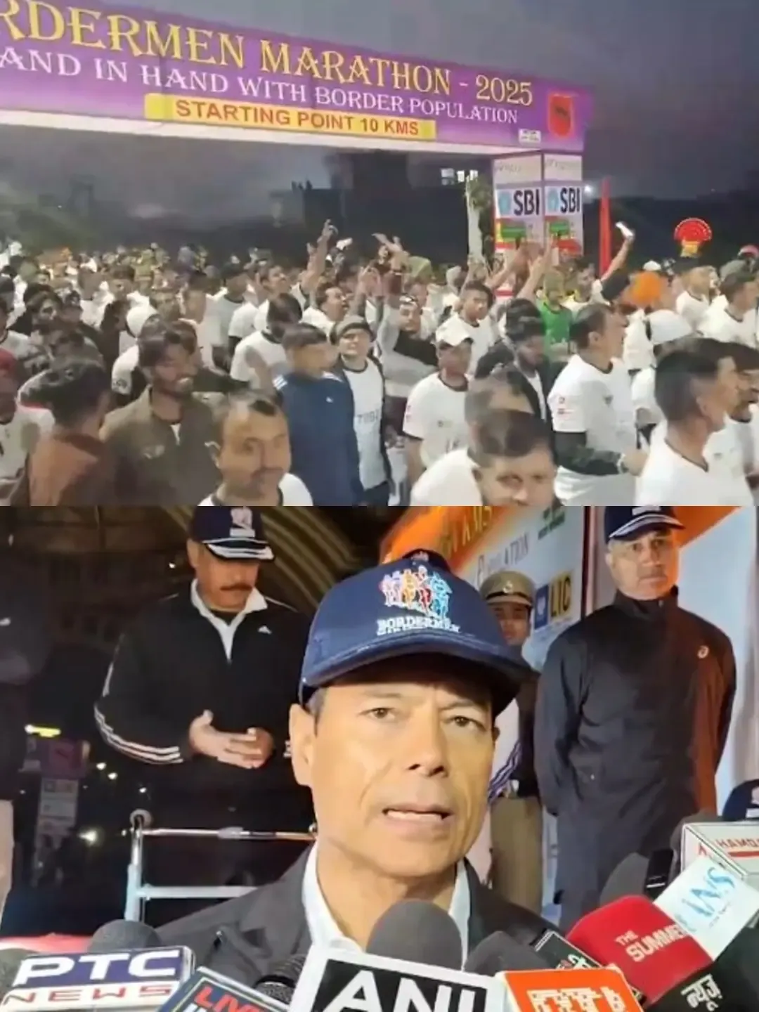BSF Unveils ‘Bordermen Marathon 2025’ in Amritsar