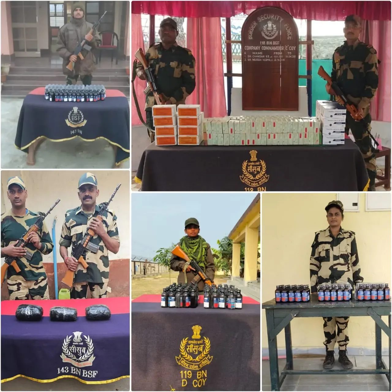 BSF Successfully Repels 24 Bangladeshi Nationals and Two Rohingya Individuals Attempting to Enter India