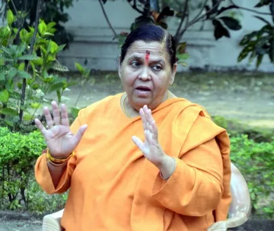 Uma Bharti Claims BSP's Rise Tied to Congress's Neglect of Ambedkar's Vision