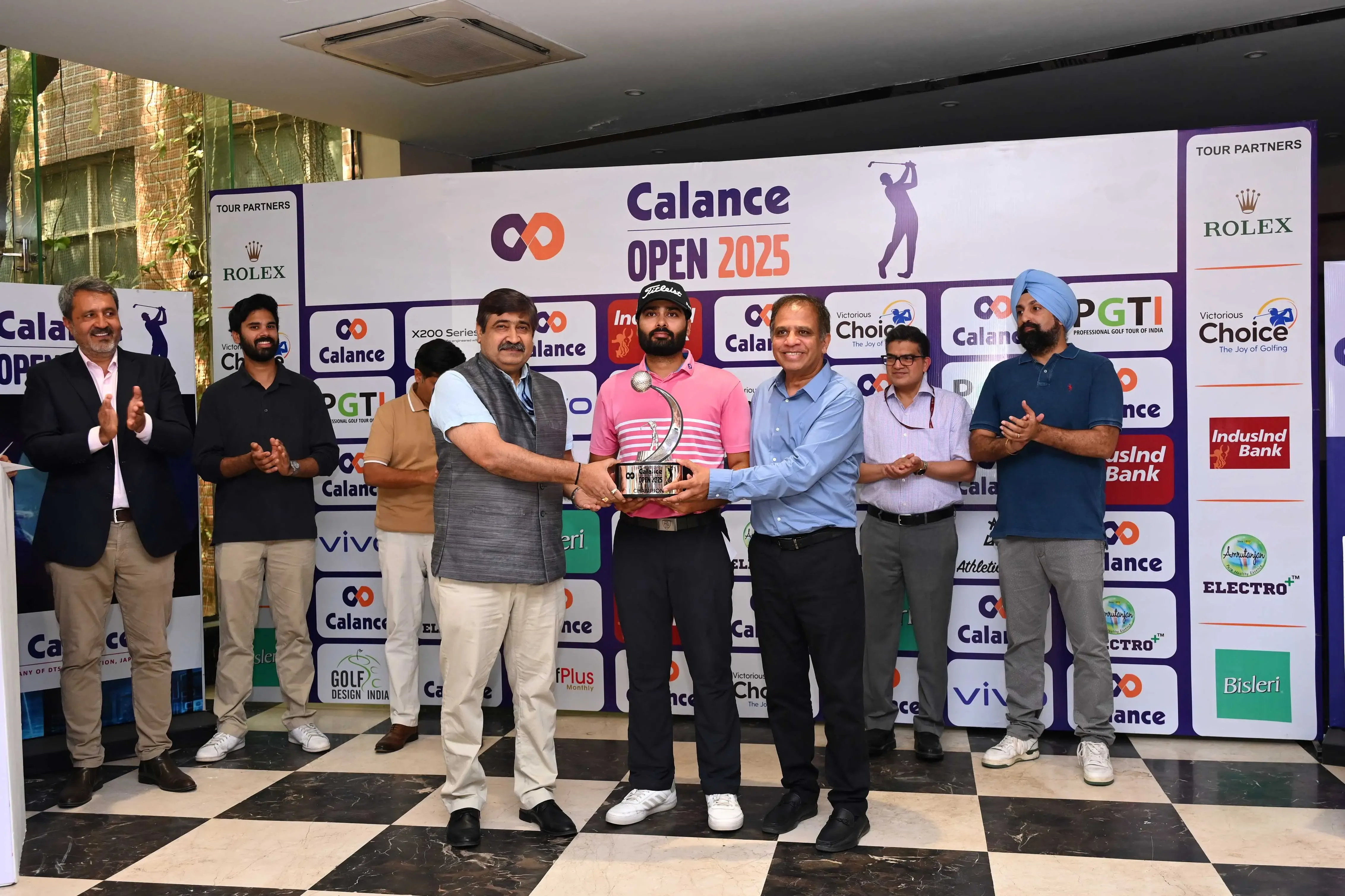 Calance Open Golf: Tapendra Ghai Clinches Second Title with Determined 70
