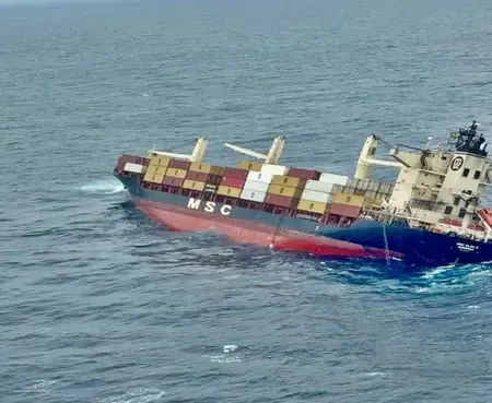 What Happened with the Cargo Ship Capsize? Police Action Against Mediterranean Shipping Company!