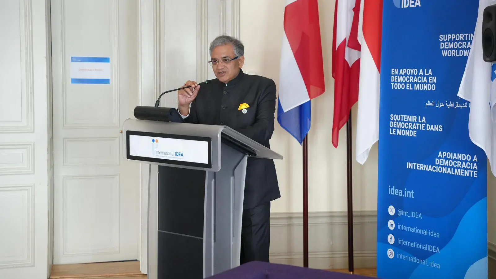 How is Gyanesh Kumar Highlighting India's Electoral Integrity at the Stockholm Conference?