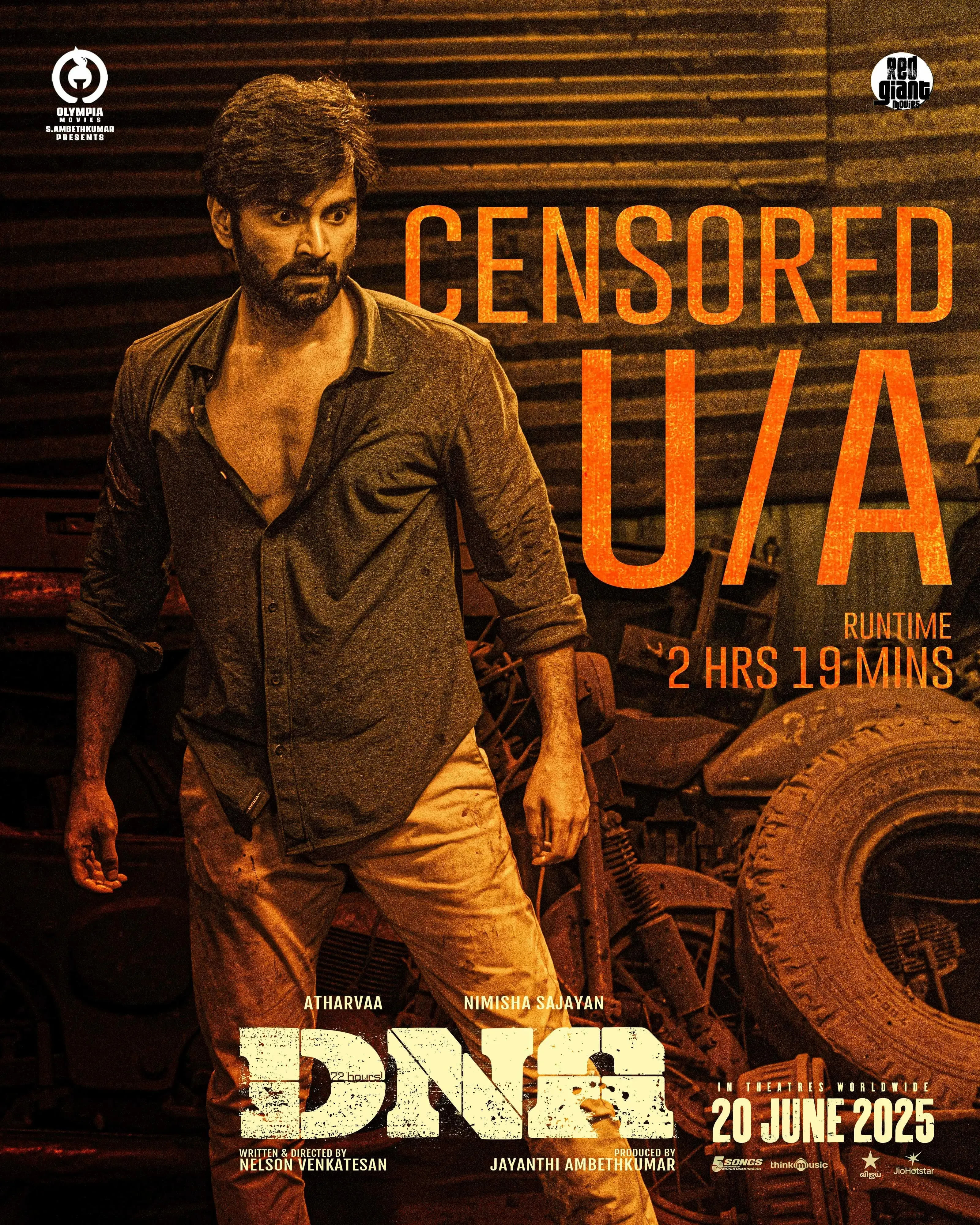 What Does Censor Board's Clearance Mean for Atharvaa and Nimisha's 'DNA'?