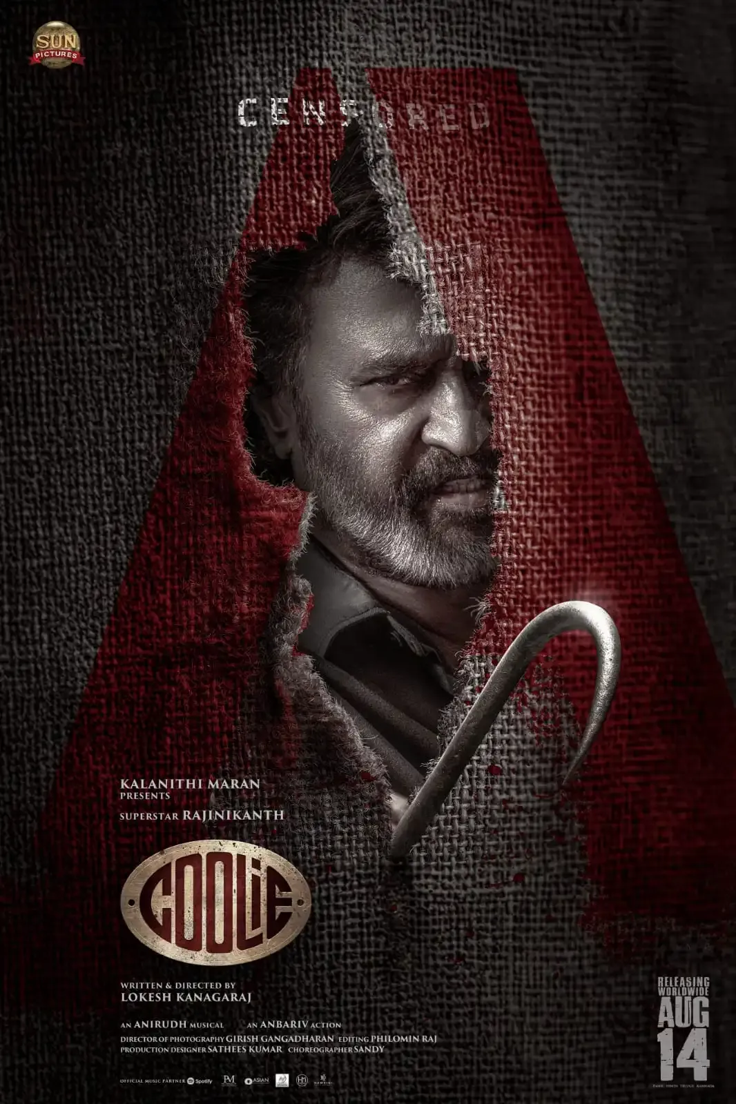 Will Rajinikanth's 'Coolie' Pass the Censor Board?