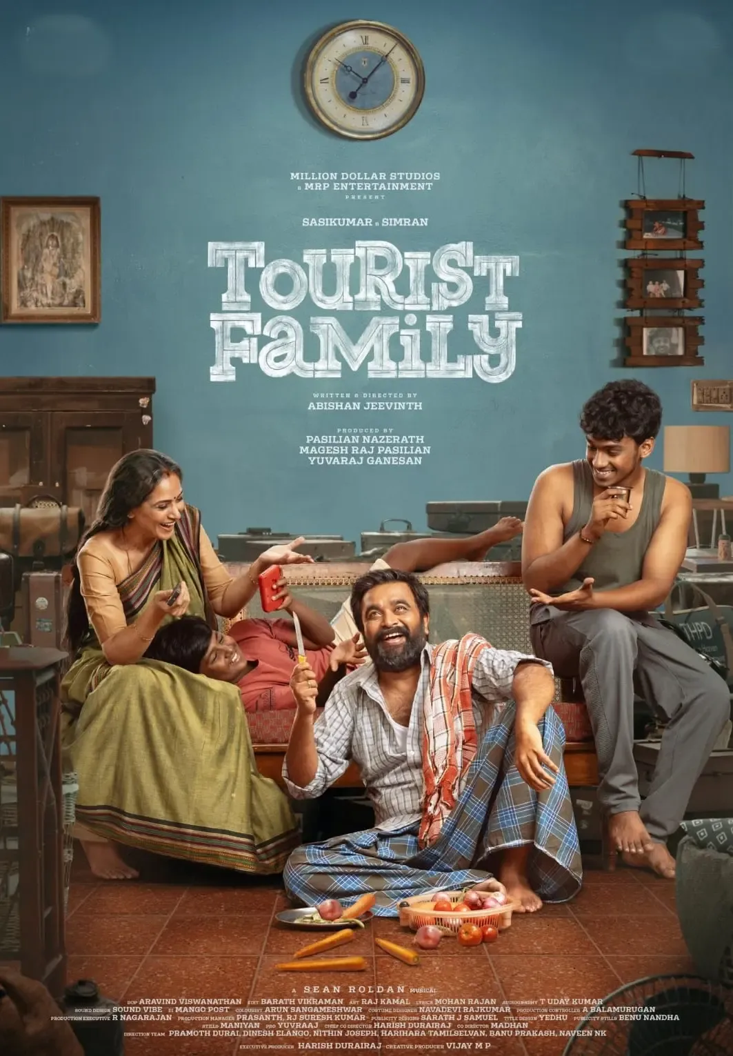 Is the Censor Board Ready to Clear Sasikumar and Simran's 'Tourist Family' for Release with a 'U' Certificate?