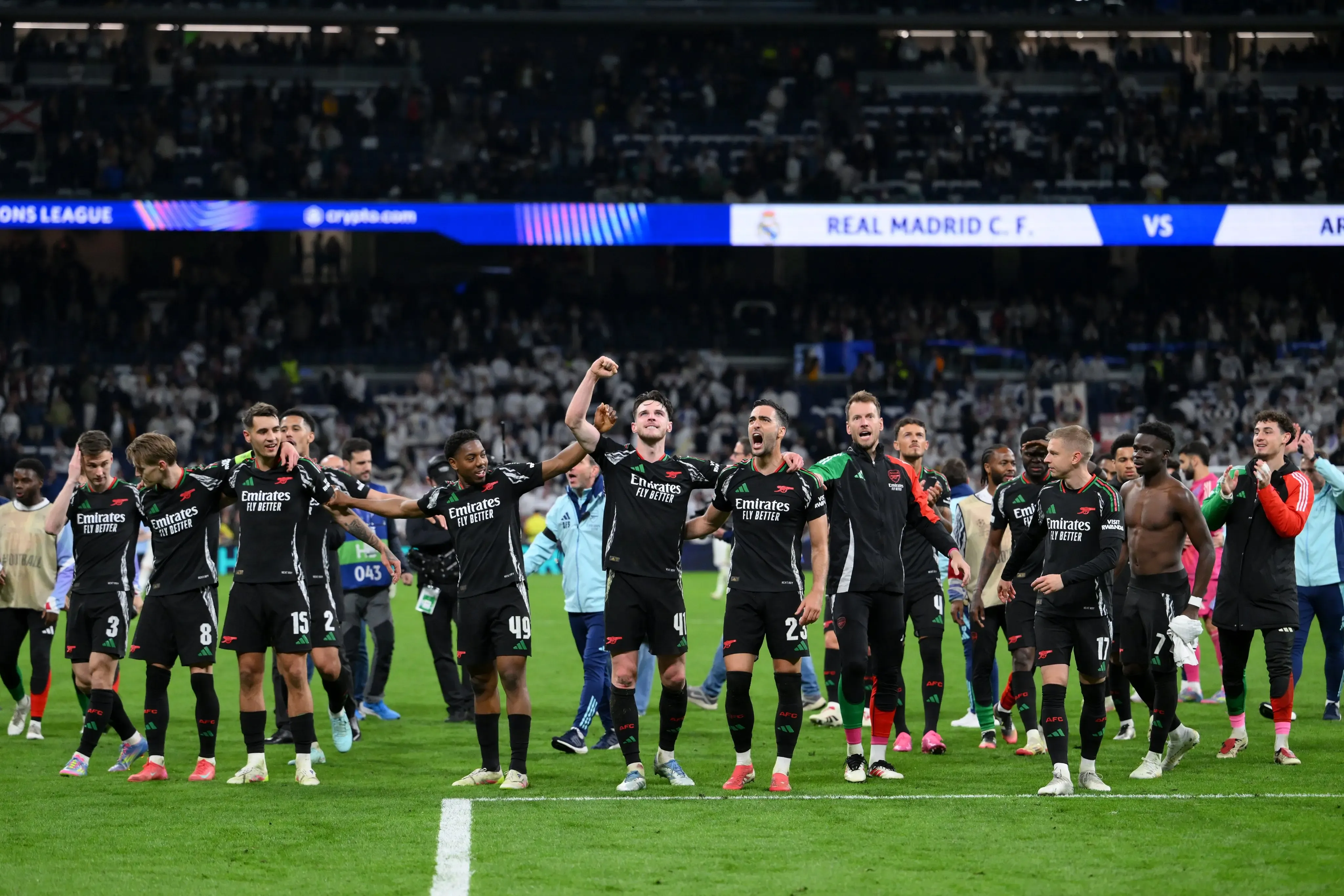 Champions League: Arsenal Eliminates Defending Champions Madrid to Reach Semifinals After 16 Years