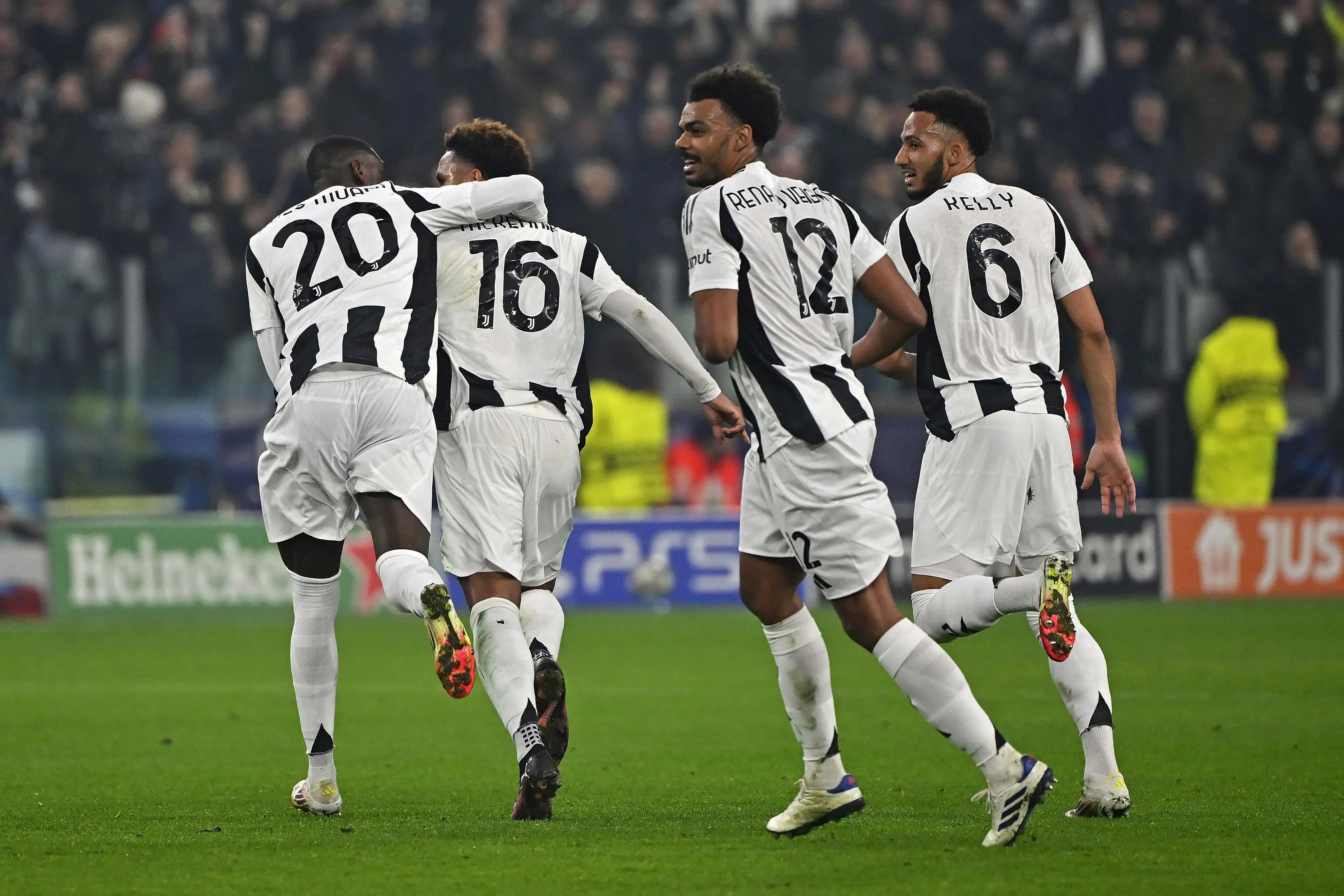 Champions League: Juventus Triumphs Over PSV, PSG Dominates Brest in Play-off First Leg