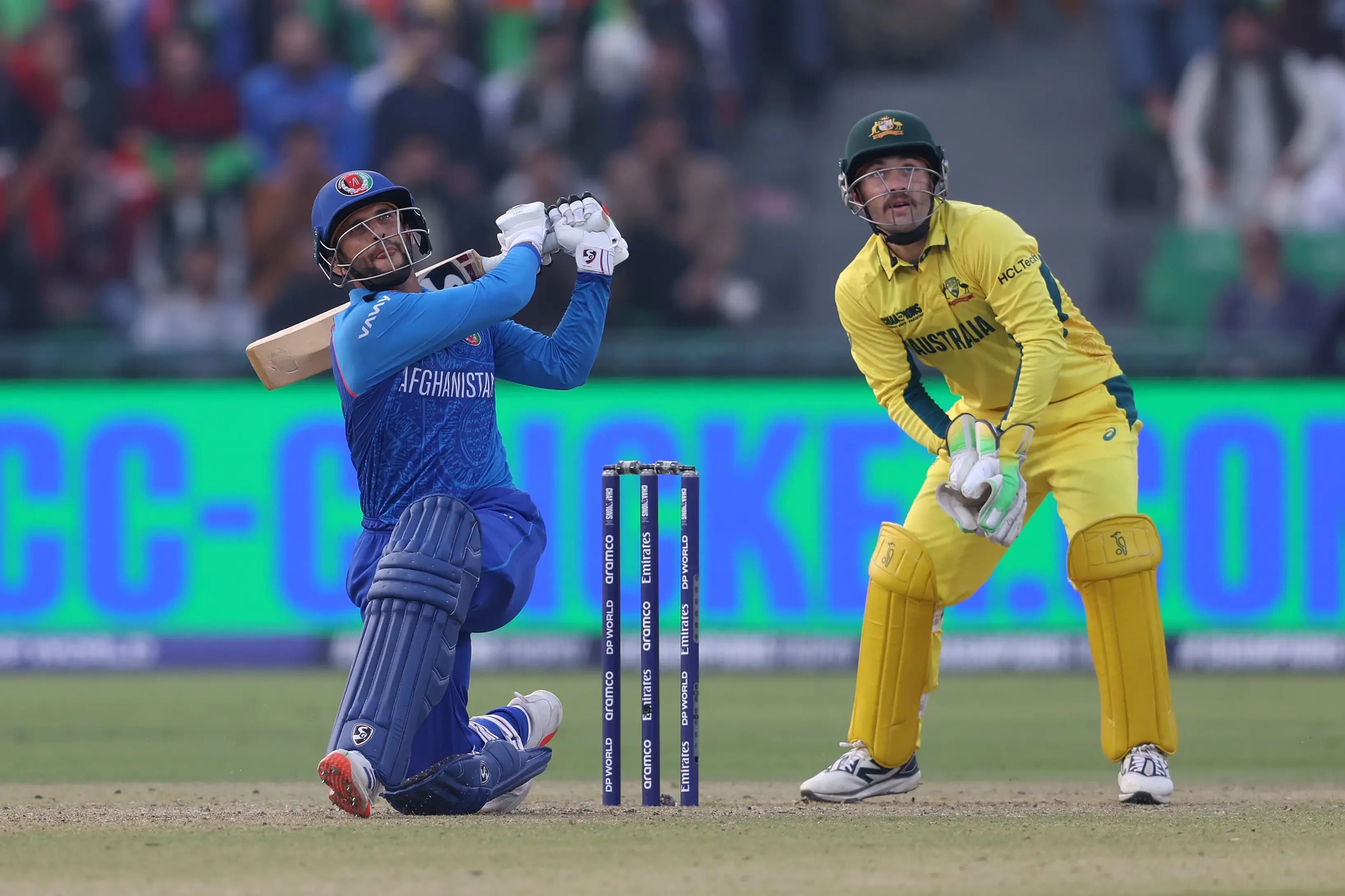 Champions Trophy: Atal and Omarzai's Fifties Propel Afghanistan to 273 Against Australia