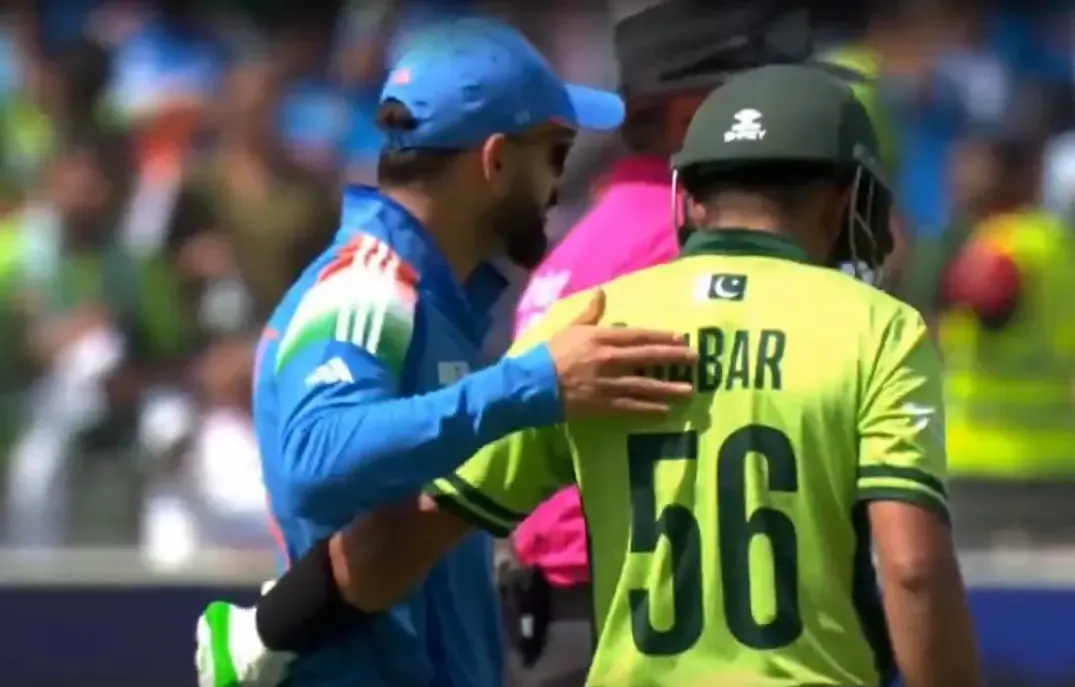 Champions Trophy: Kohli Commends Babar, Viral Photo Captures Heartwarming Moment