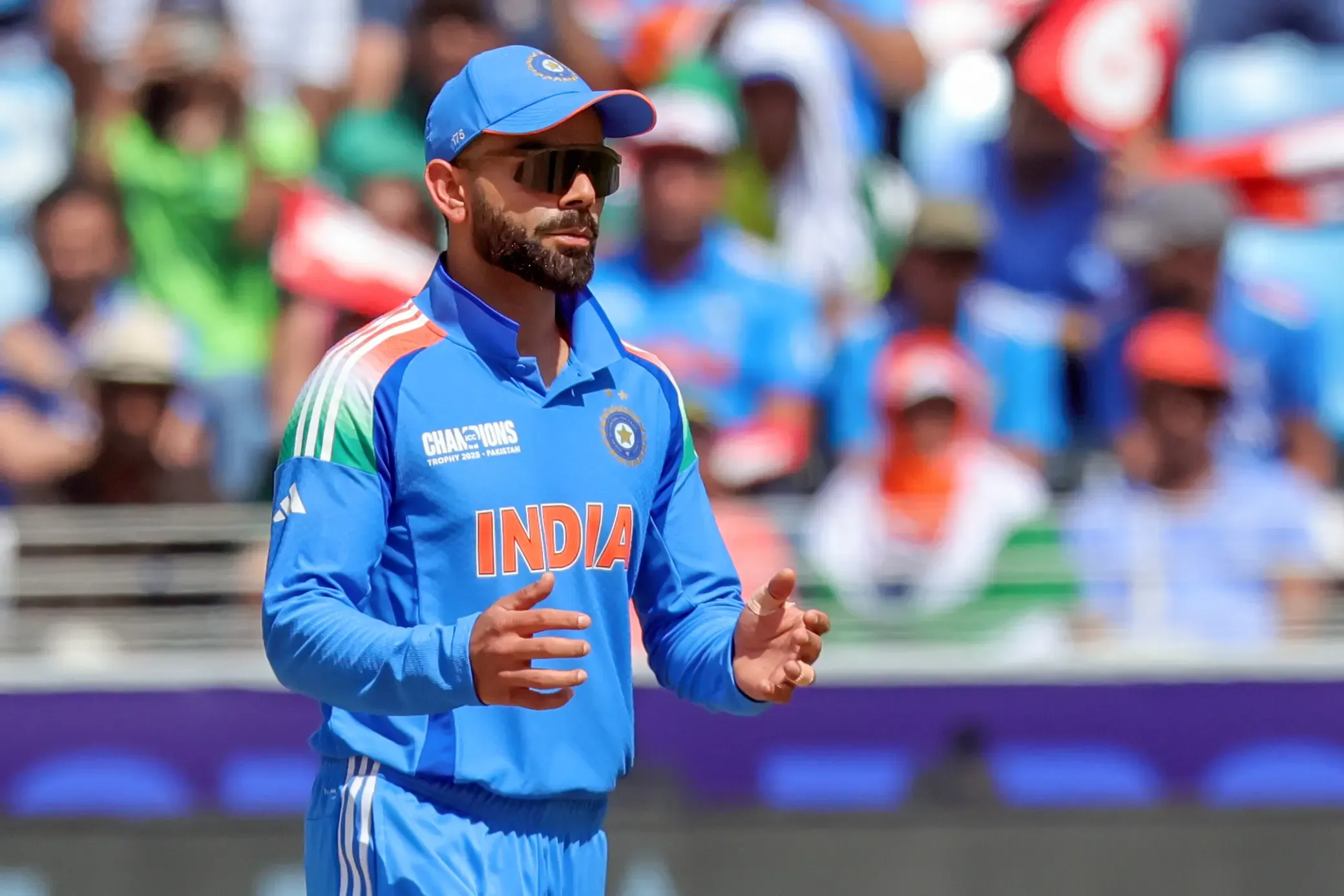 Champions Trophy: Kohli Breaks Azharuddin's Catch Record for India