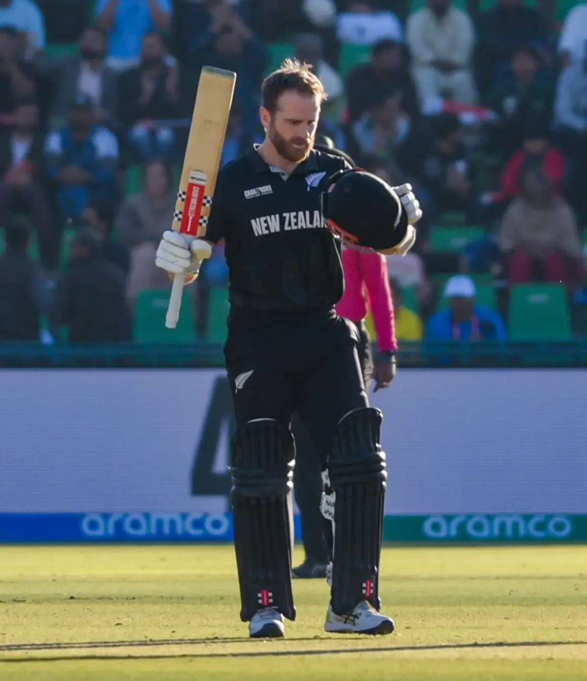 Champions Trophy: Ravindra and Williamson Shine with Centuries, Leading New Zealand to 362/6