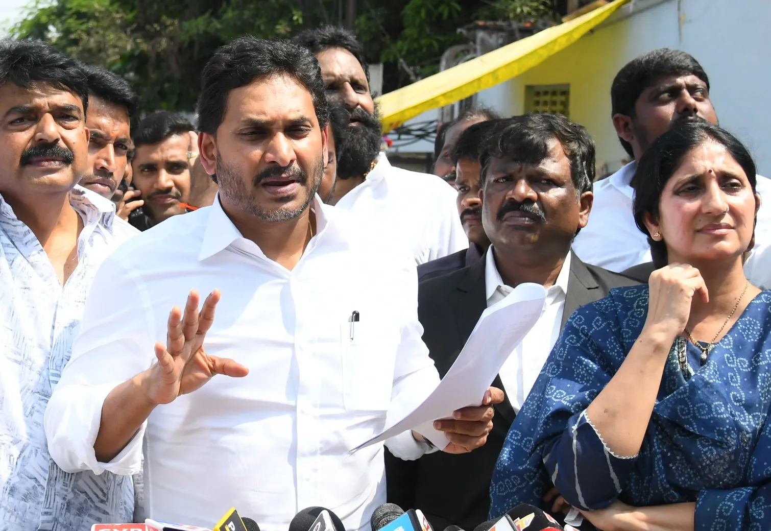 Can Chandrababu Naidu's ‘violent tactics’ silence the Opposition voice, questions Jagan?