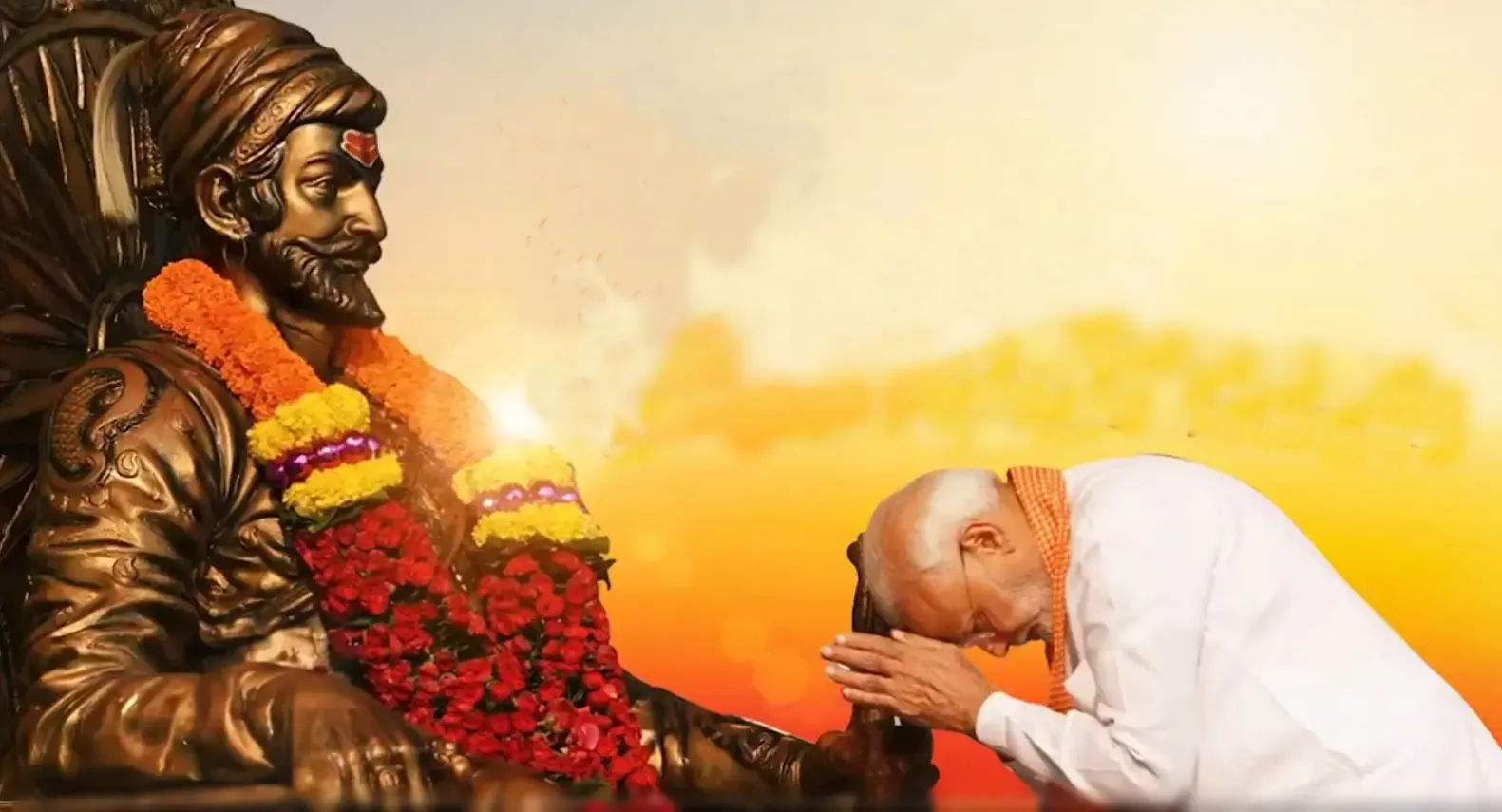 Prime Minister Modi Honors Chhatrapati Shivaji Maharaj's Legacy for a Strong India