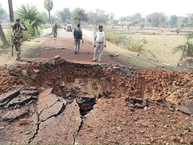 Chhattisgarh: Eight Security Personnel and Driver Perish in Maoist Bomb Attack