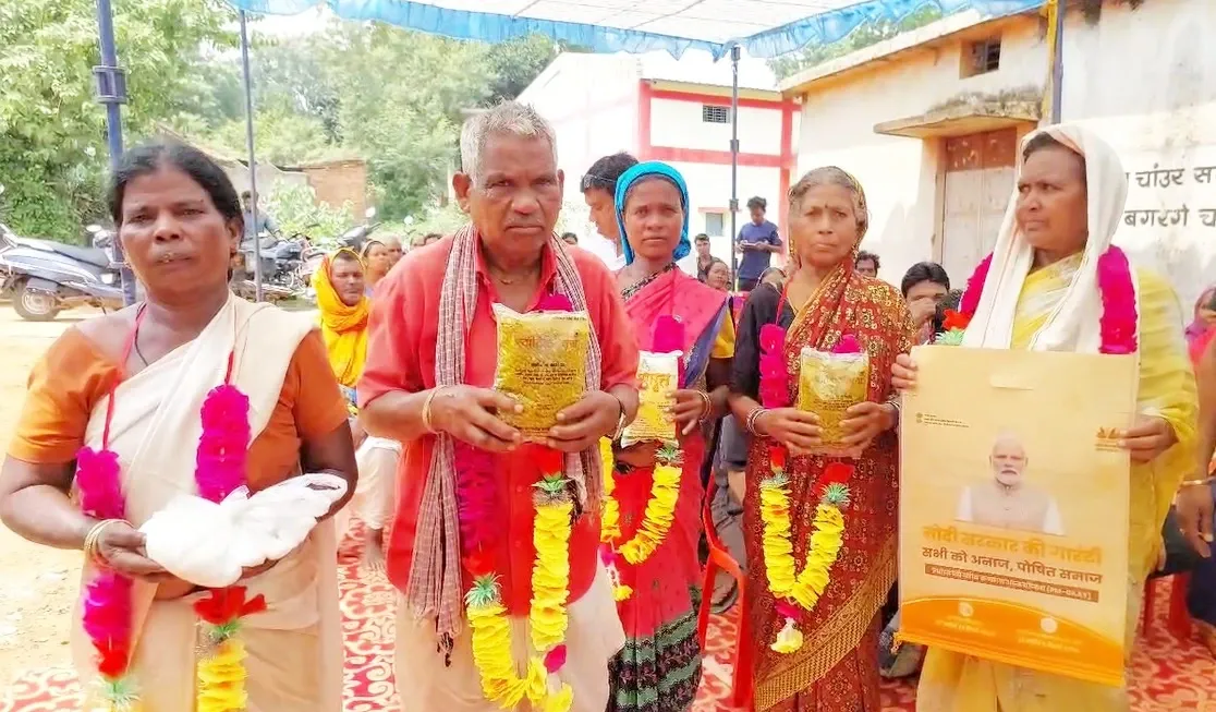 How Did 'Chawal Utsav' Ensure Timely Rice Distribution in Jashpur?