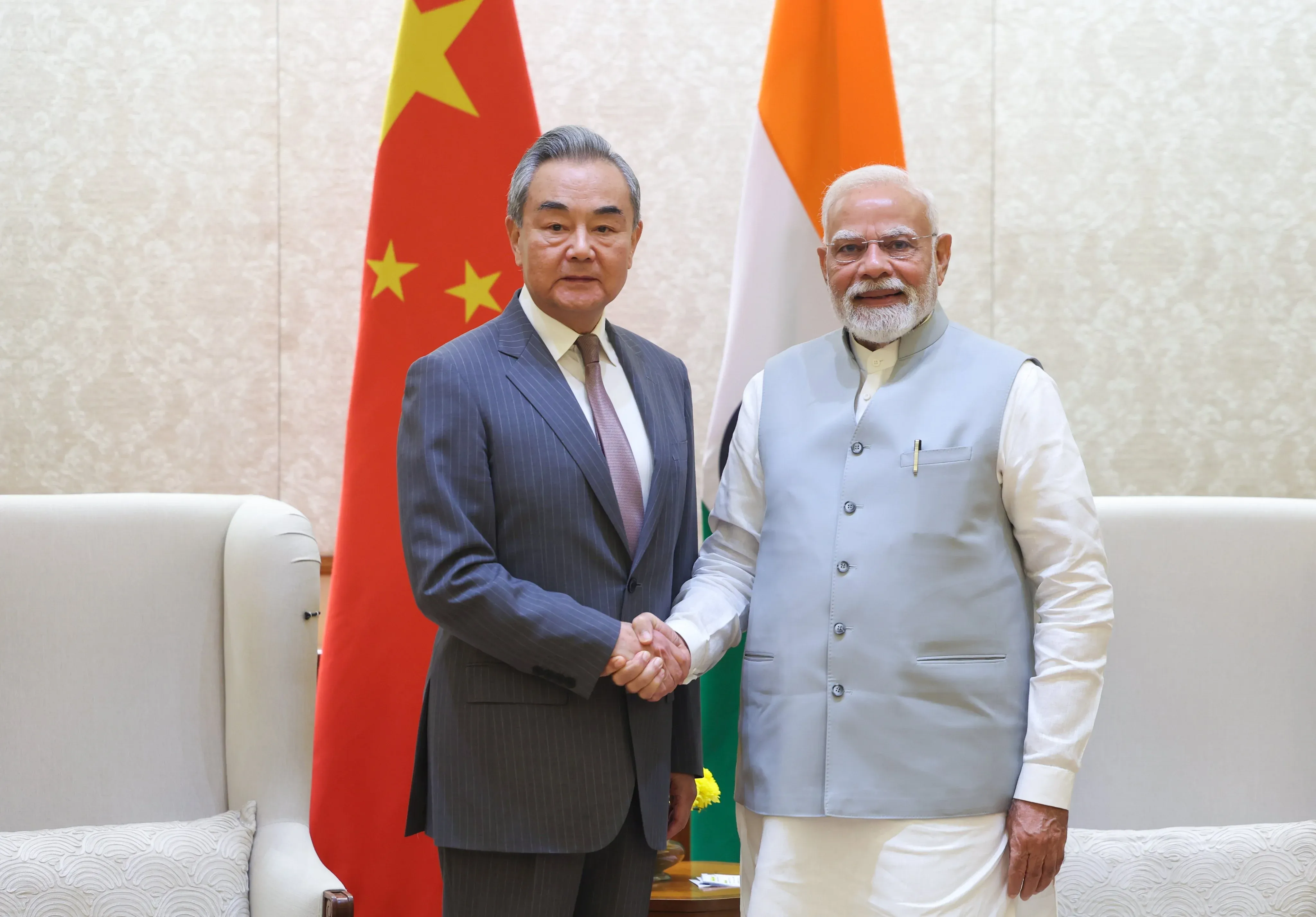 Did Chinese Foreign Minister Wang Yi Meet PM Modi?