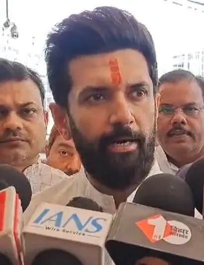Chirag Paswan Responds to Lalu, Asserts PM Modi's Popularity Remains Unshaken