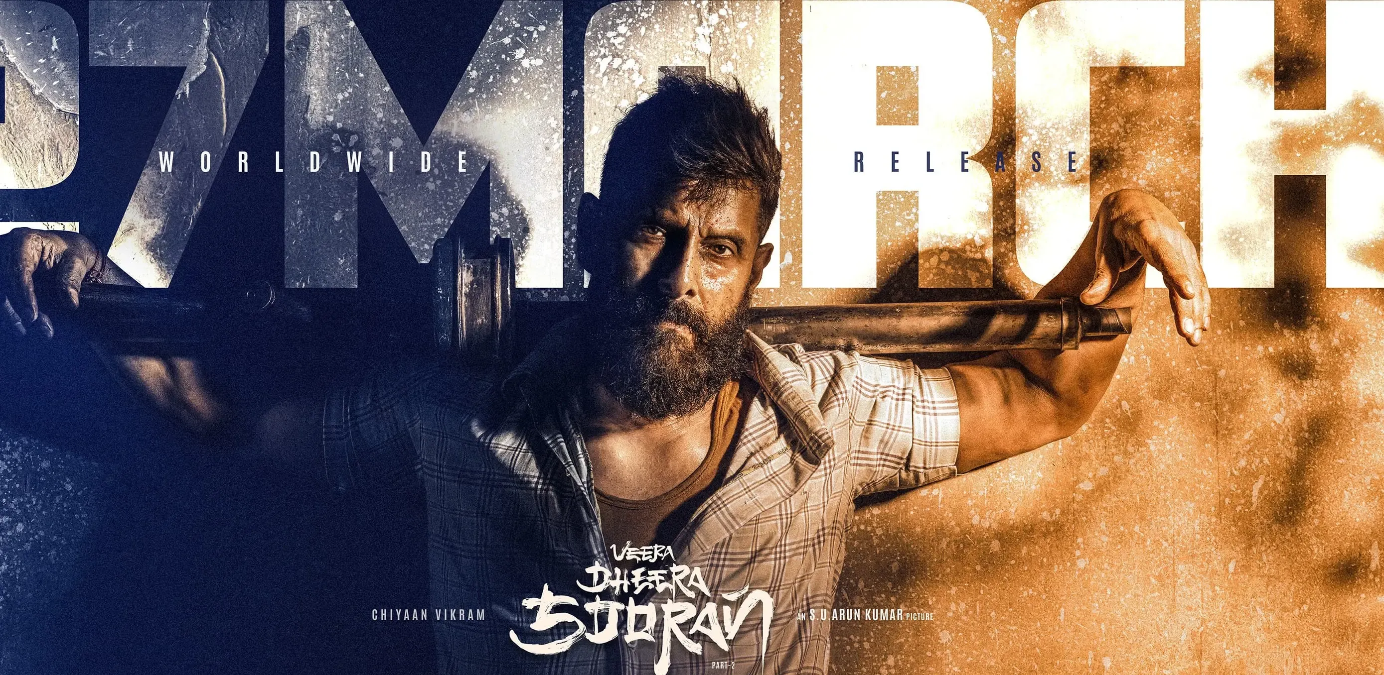 Chiyaan Vikram’s 'Veera Dheera Sooran Part 2' Set to Premiere on March 27