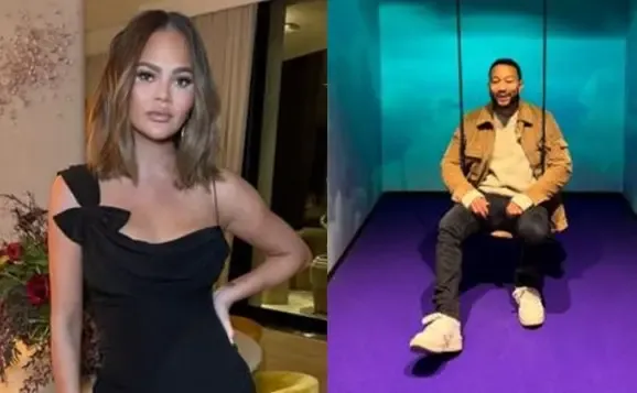 Chrissy Teigen and John Legend Celebrate His 46th Birthday with a Night Out at ‘The Devil Wears Prada’ Musical