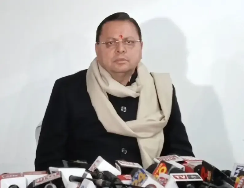 Uttarakhand CM Dhami Oversees Aerial Survey of Avalanche-Affected Region, Reports '48 Rescued'