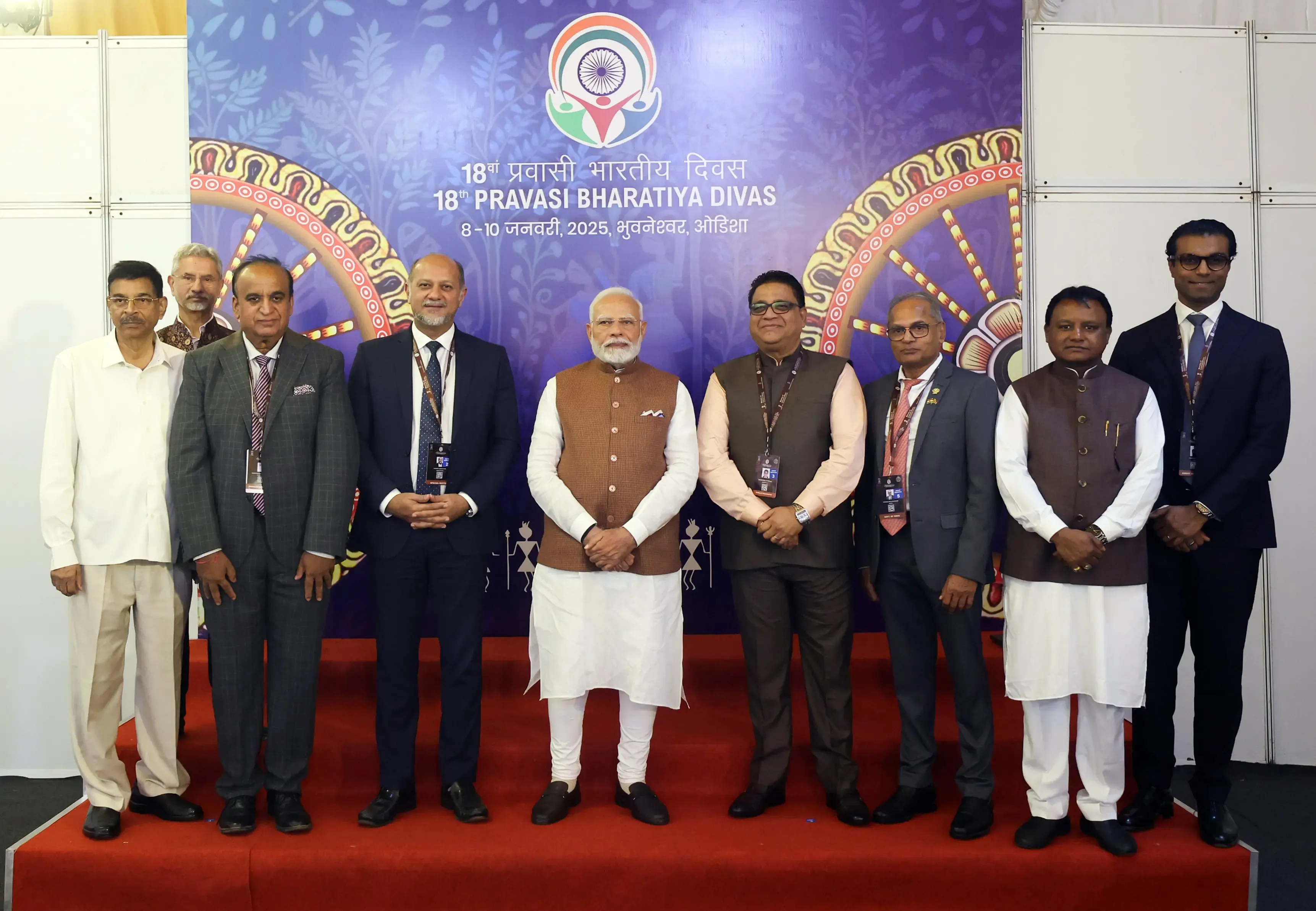 Chief Minister Majhi Expresses Gratitude to PM Modi for Attending the 18th Pravasi Bharatiya Divas