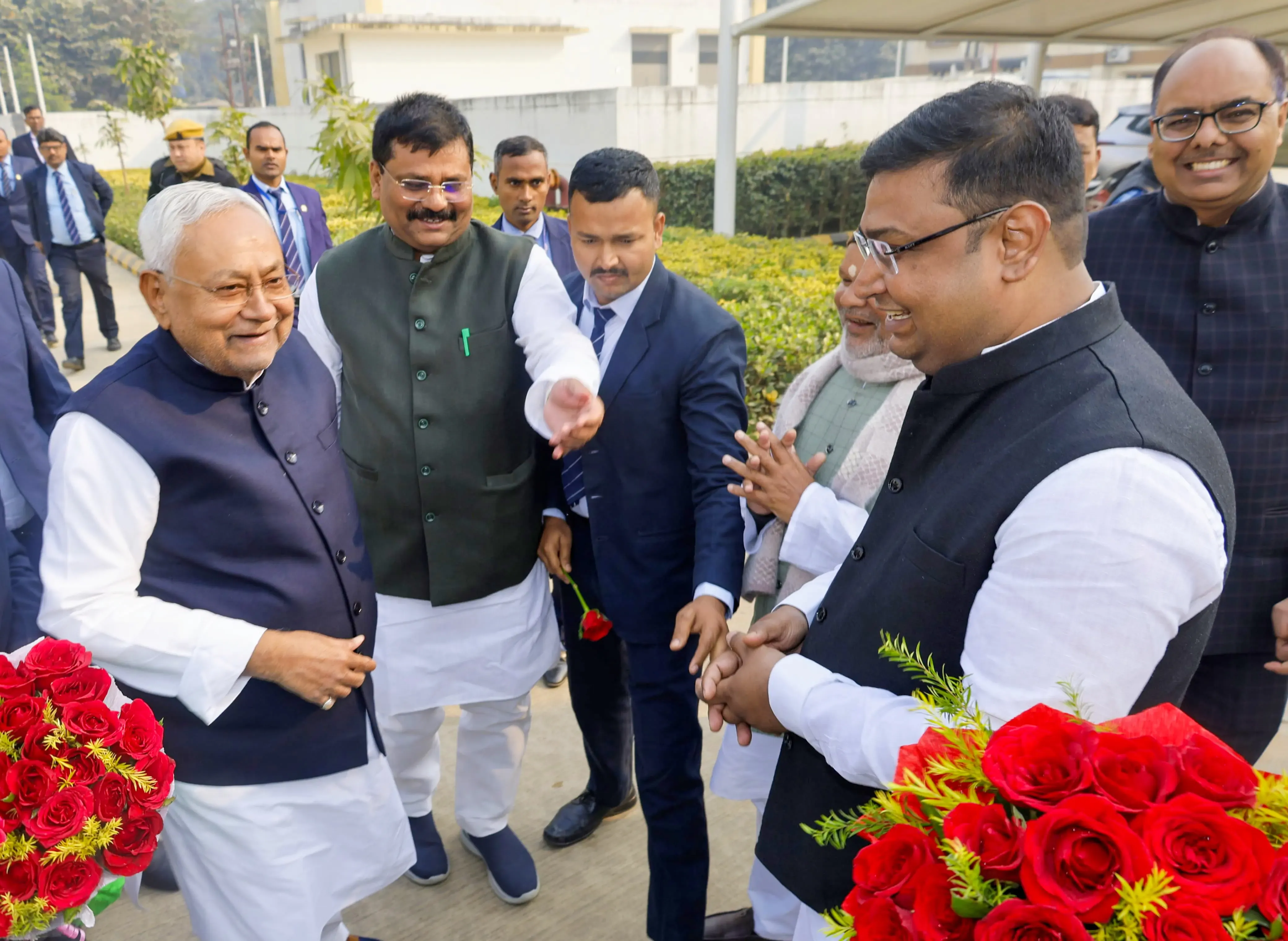 Chief Minister Nitish Kumar Launches Pragati Yatra from Valmikinagar, Initiates Development Initiatives in Bihar