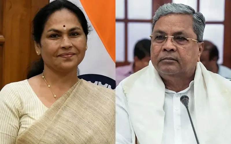 Union Minister Shobha Karandlaje Accuses CM Siddaramaiah of British Divide and Rule Mentality