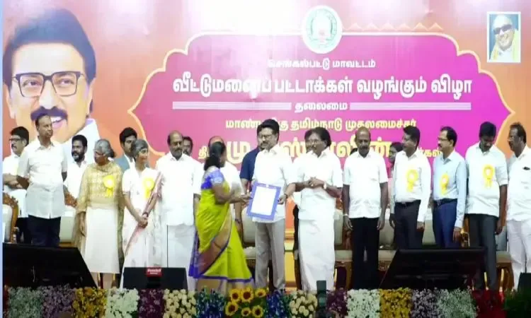 Did CM Stalin Open a Rs 115-Crore Government Hospital at Tambaram Sanatorium and Provide Housing to 20,021 Residents?