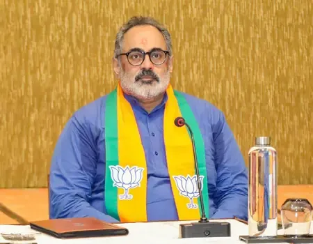Rajeev Chandrasekhar Calls for CM Vijayan's Resignation Amid Corruption Allegations