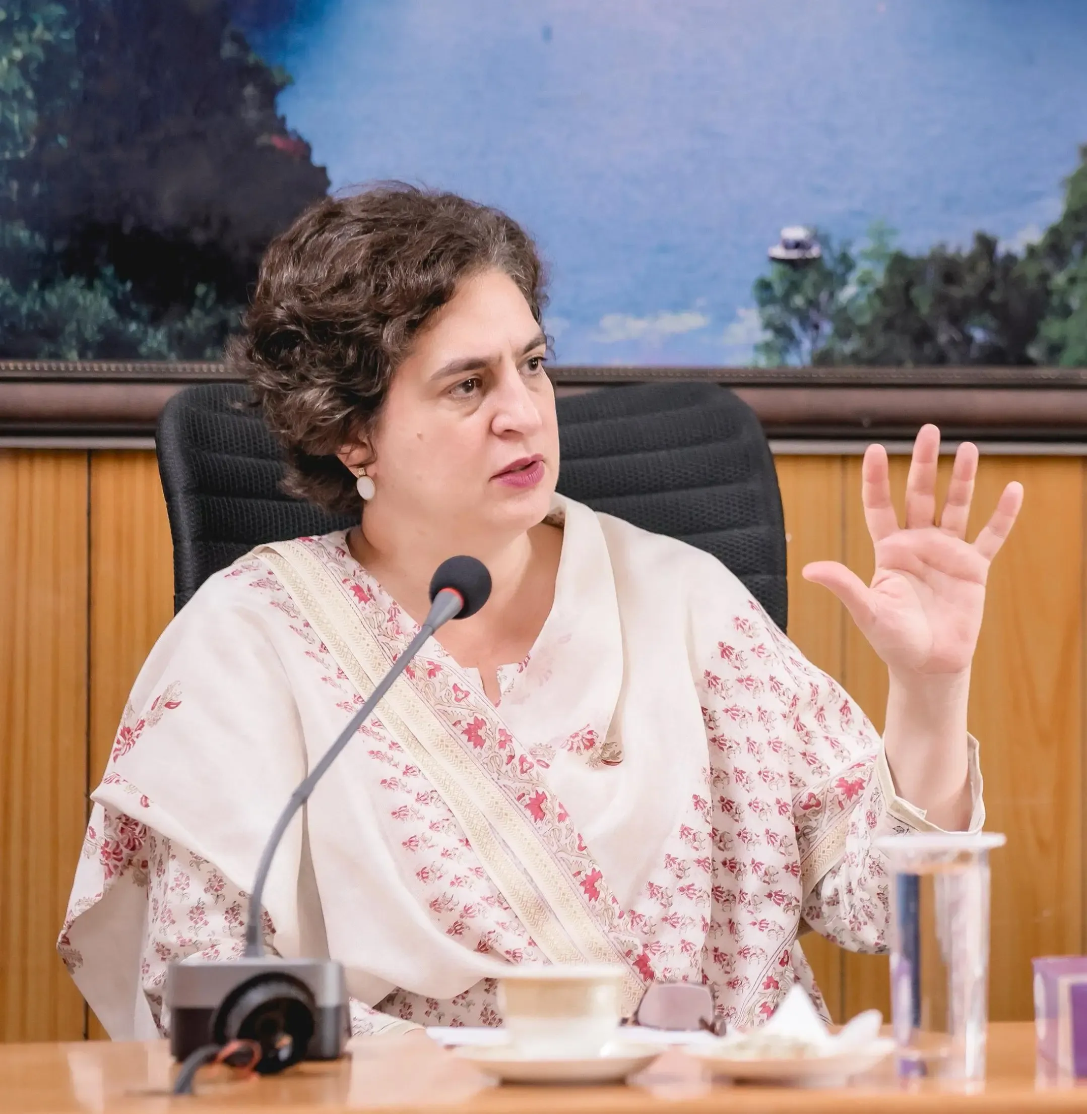 Priyanka Gandhi Slams Israeli Assaults on Hamas