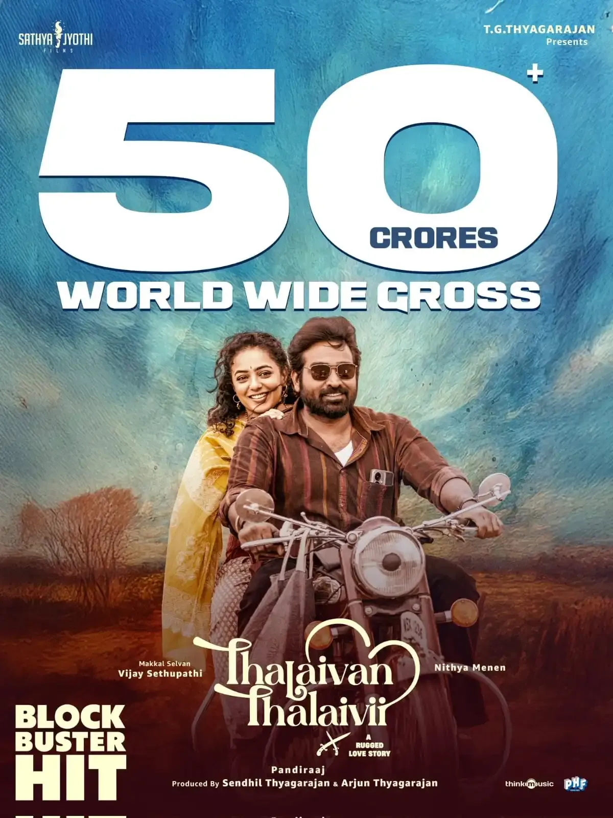 Did Collections of Vijay Sethupathi, Nithya Menen's 'Thalaivan Thalaivi' Exceed Rs 50 Crore?