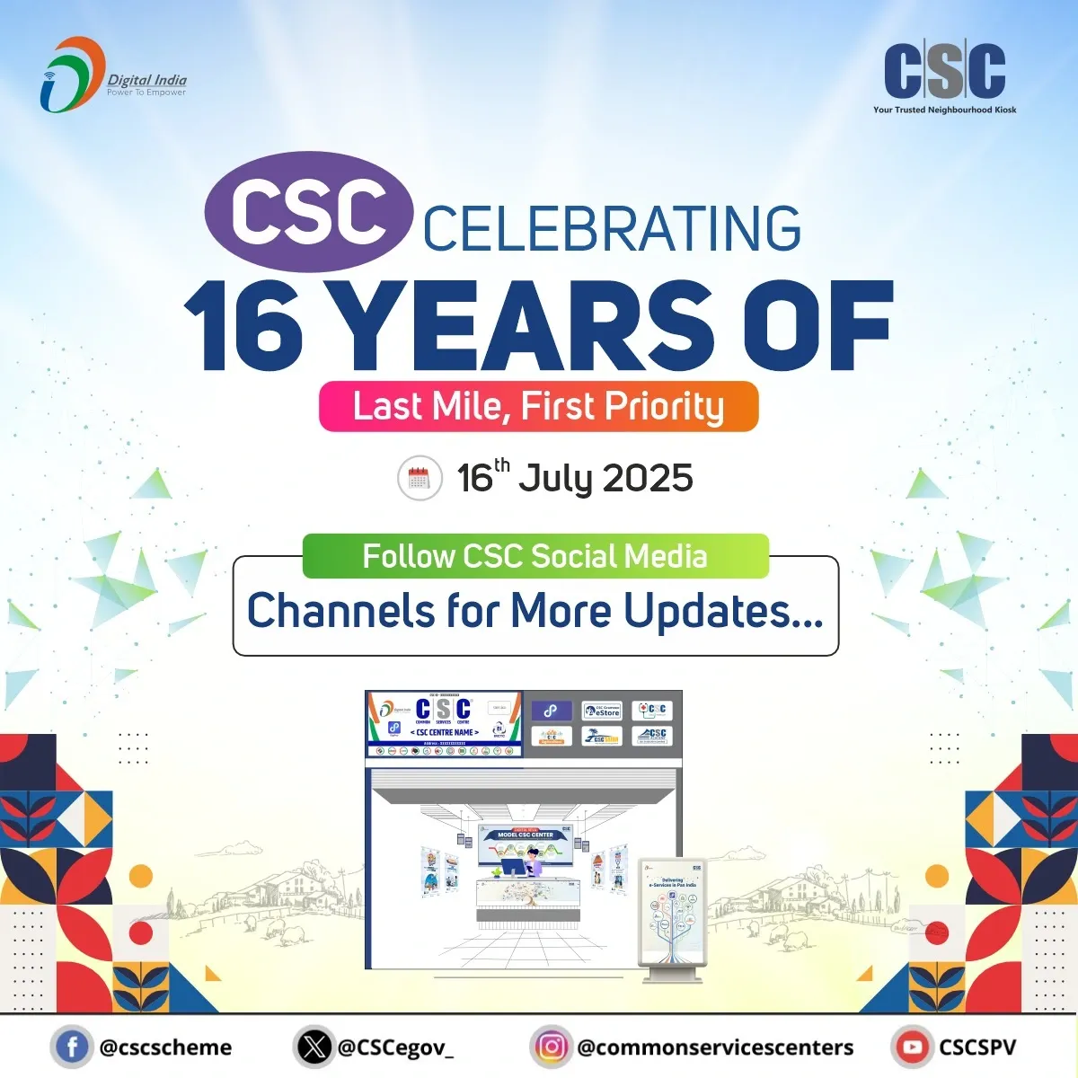 How Have Common Services Centres Achieved 16 Years of Digital Empowerment?