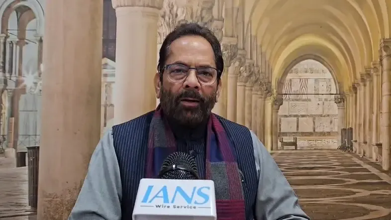 BJP's Naqvi Claims Congress, AAP Facing Defeat Over Poll Promises