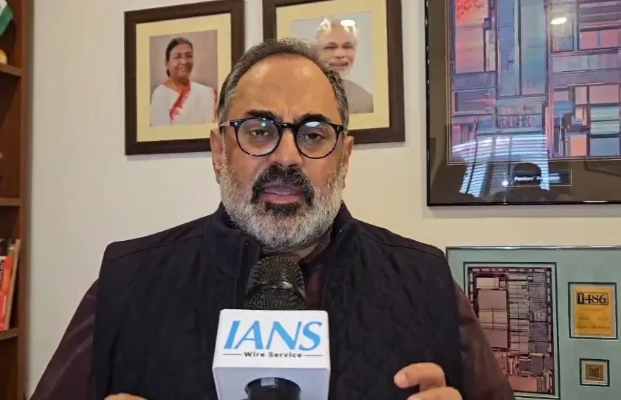 Rajeev Chandrasekhar Accuses Congress of Masking Failures by Blaming ECI and EVMs