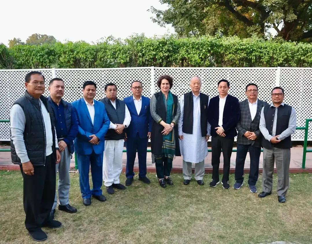 Manipur Congress Leaders Appeal to Priyanka Gandhi for Peace in Troubled Region