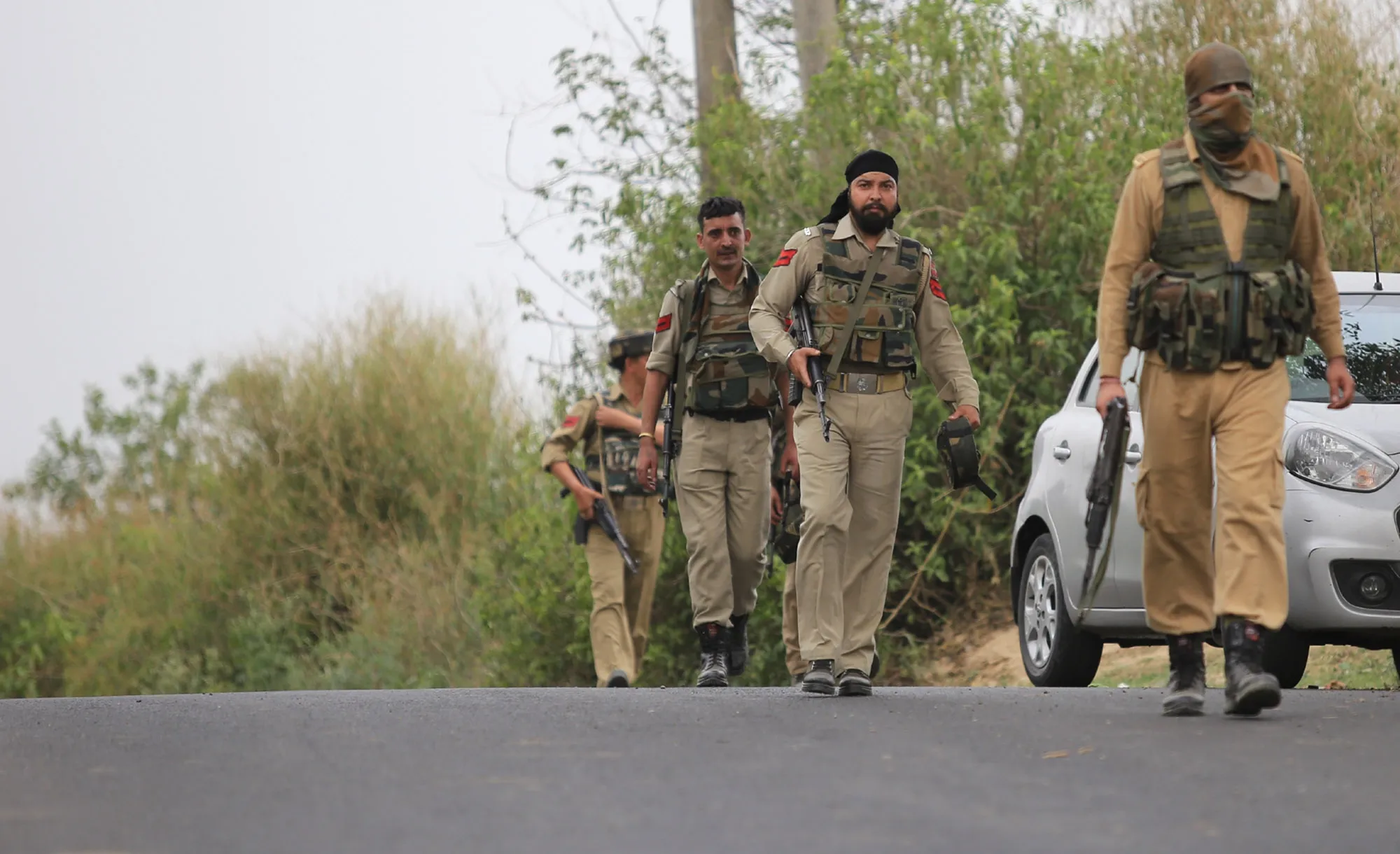 Security Forces Conduct Cordon and Search Operation in Kathua, J&K to Find Suspected Terrorists