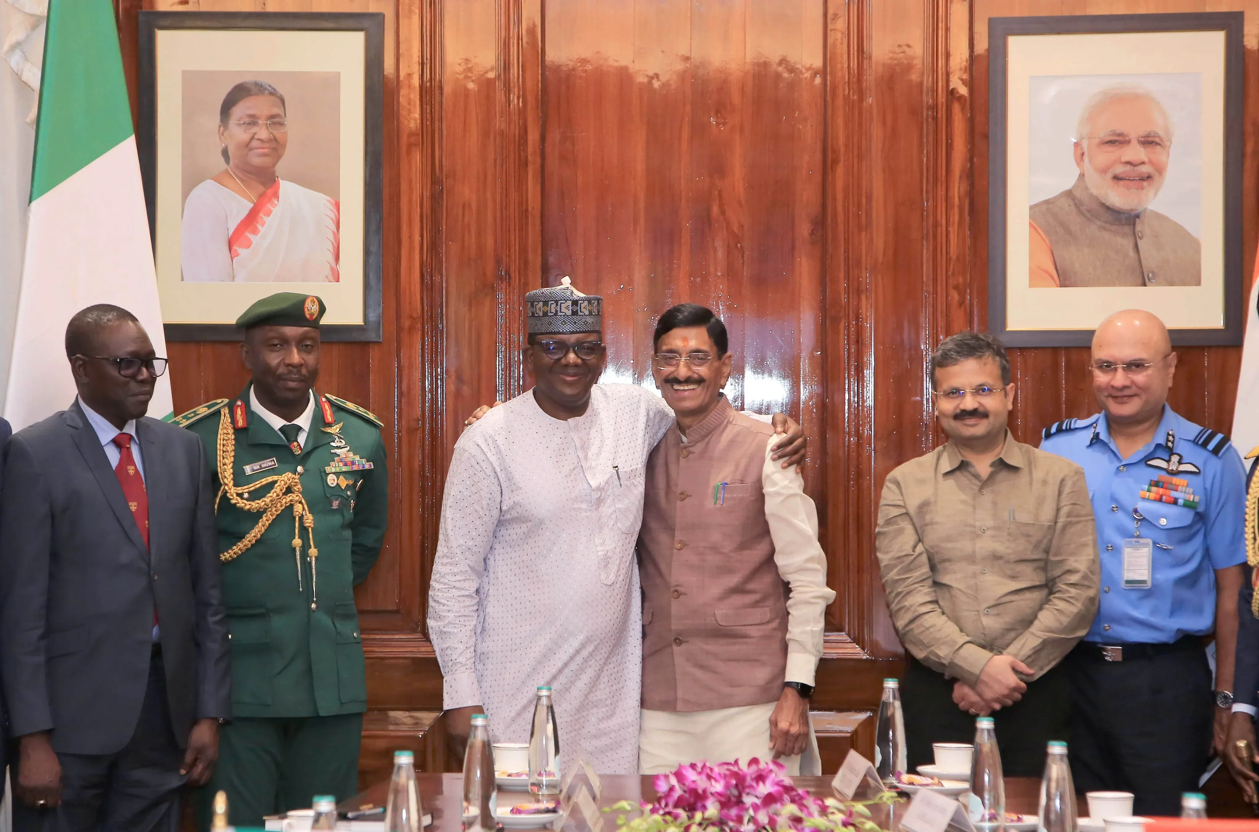 What Did MoS Defence and Nigerian Minister Discuss on Counter-Terrorism Training?