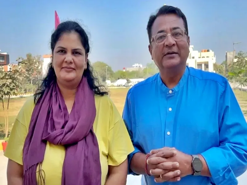 Cultural Ambassador of Cricket Australia and Wife Celebrate 25 Years of Marriage with a Holy Dip at Sangam