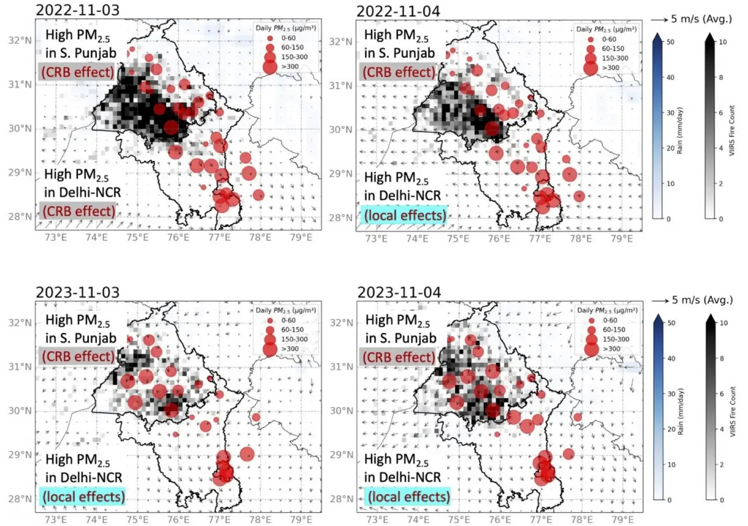 Study Reveals Crop Fires in Punjab and Haryana Are Not the Cause of Air Quality Issues in Delhi-NCR