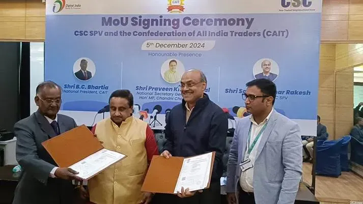 CSC e-Governance Services Teams Up with CAIT to Enhance Citizen Empowerment